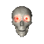 Flaming Skull